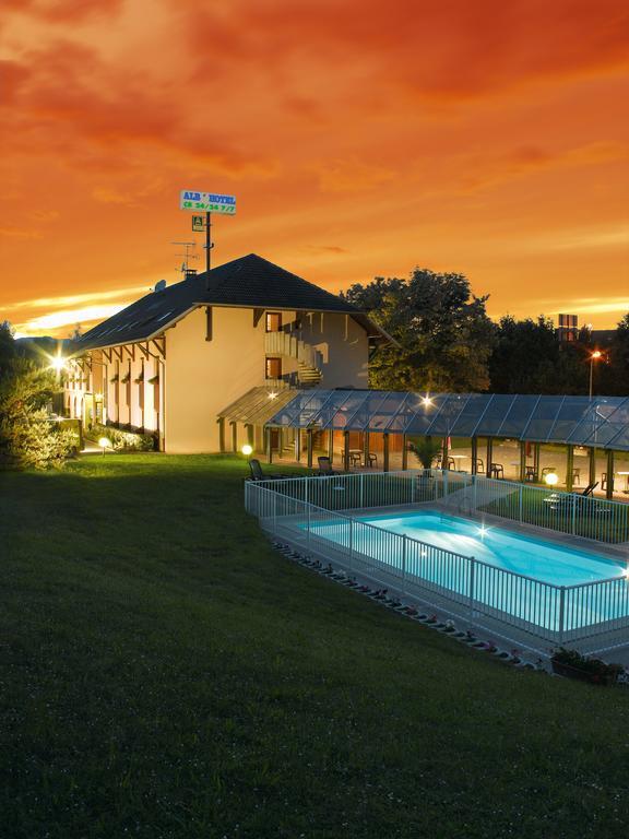Logis Albhotel Grill Alby-sur-Cheran Eksteriør billede